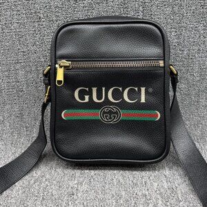 Gucci Leather Crossbody Bag 675-083125